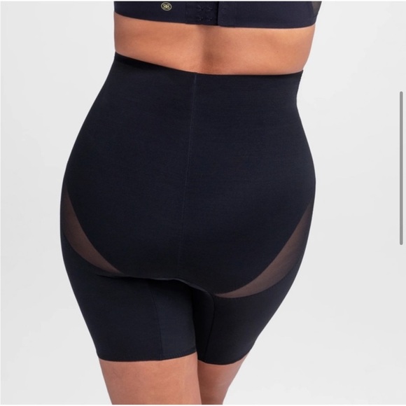 New Honeylove SuperPower Mid Rise Compression Shapewear Shorts Runway Sz L - Picture 2 of 11